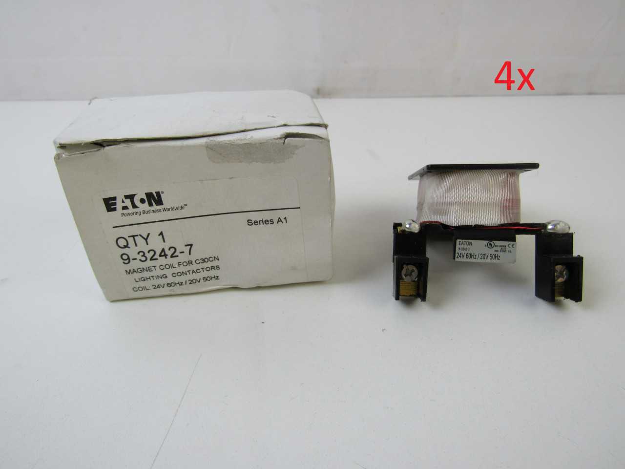 Lot of Quantity 4x 9-3242-7 Coils - INDUSTRIAL PARTS