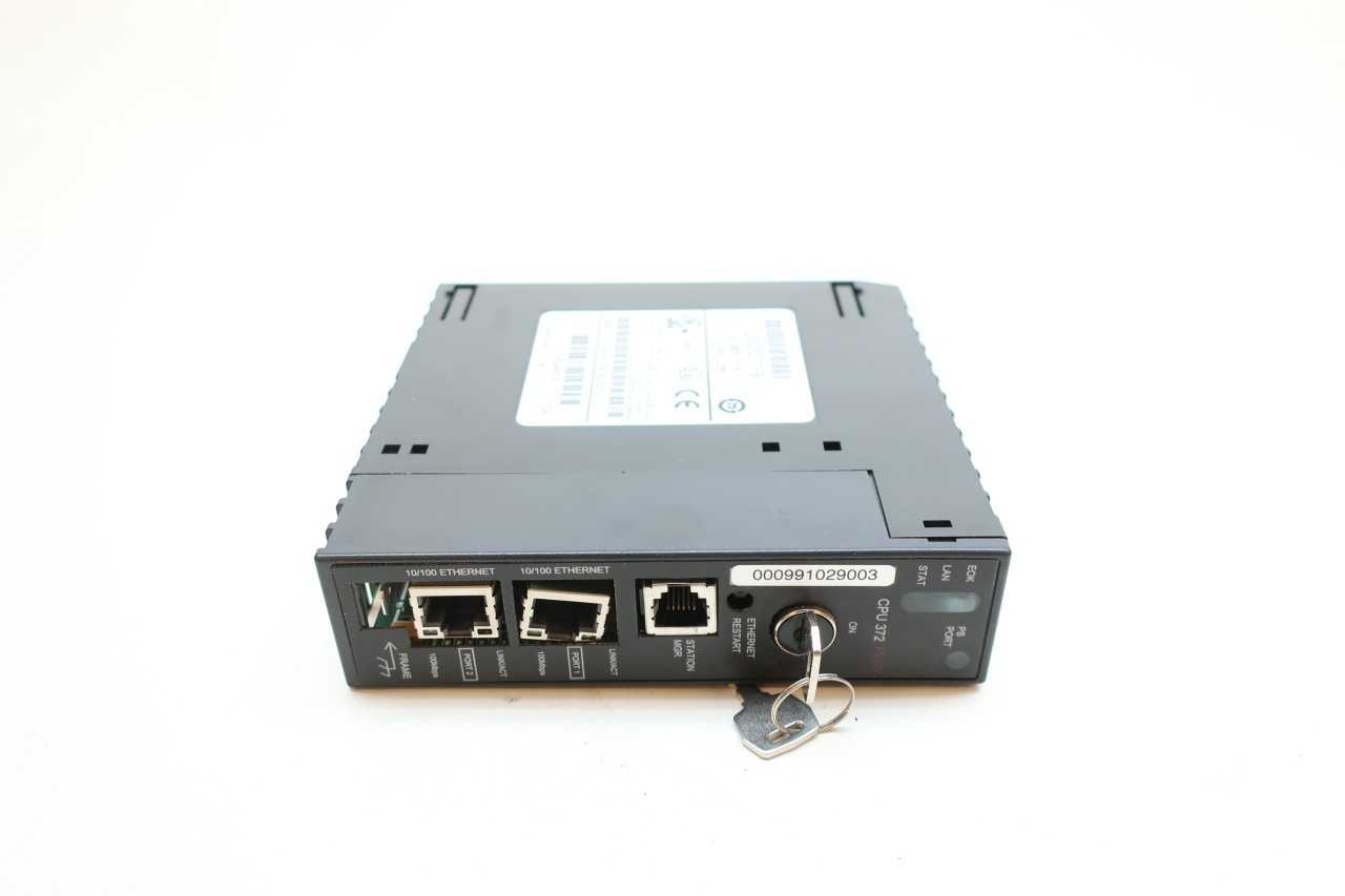 GE FANUC IC693CPU372AE CPU372 10100MBIT ENET PROCESSOR MODULE - AUTOMATION & CONTROLS