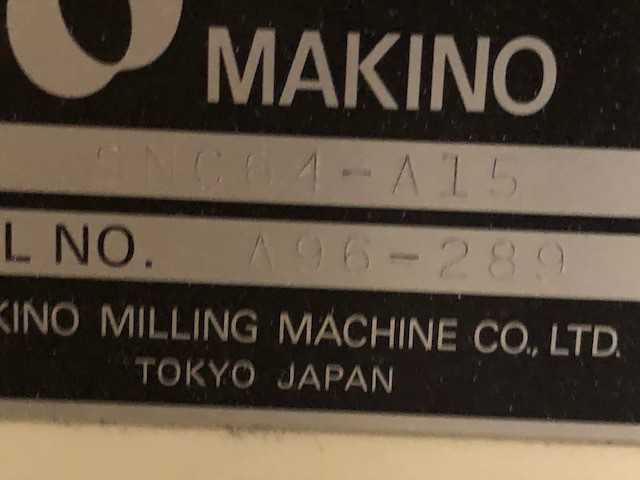 Makino Milling Machine - CNC MACHINING CENTERS