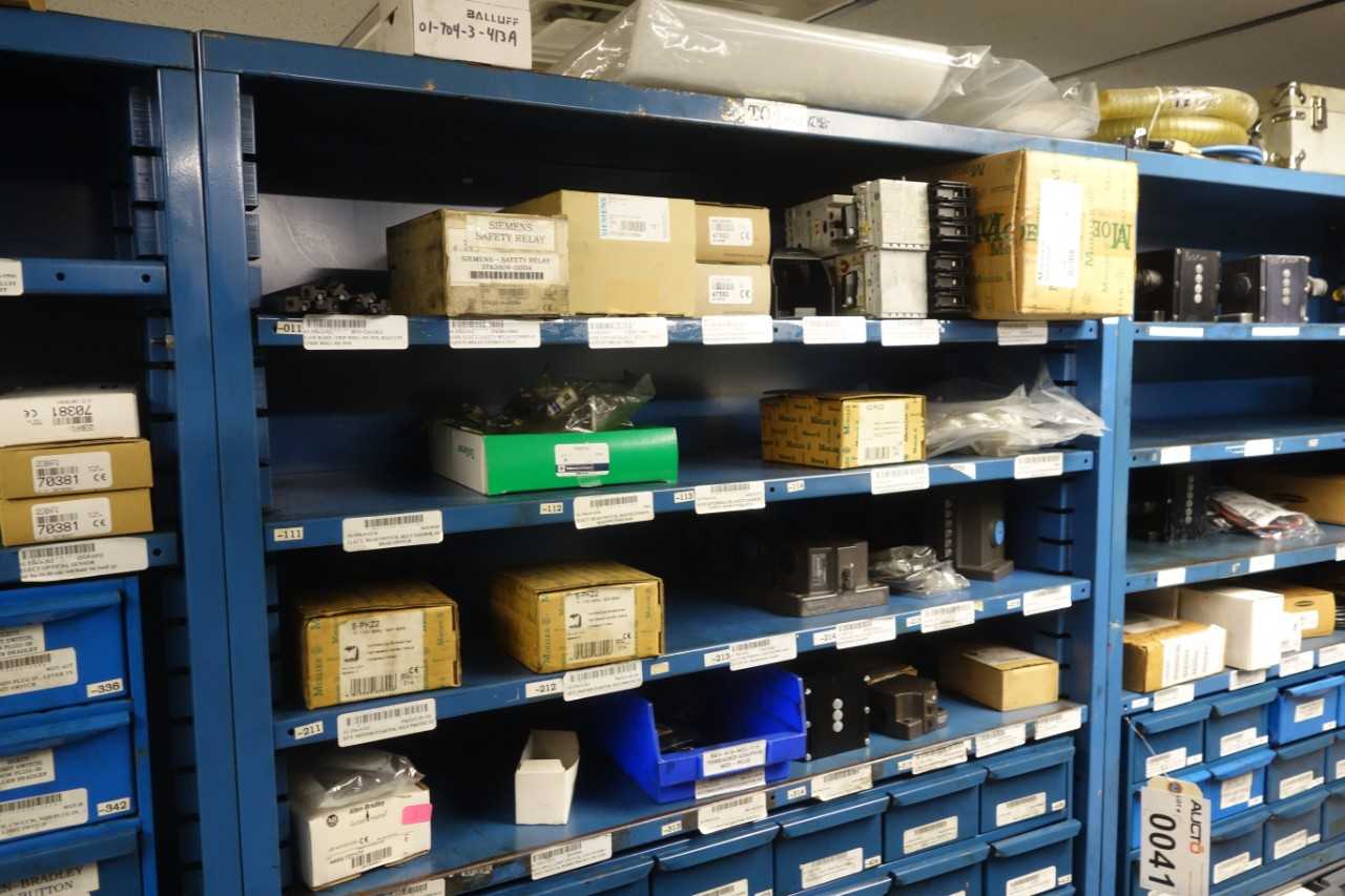 Contents of 1x section shelving - SHELVING