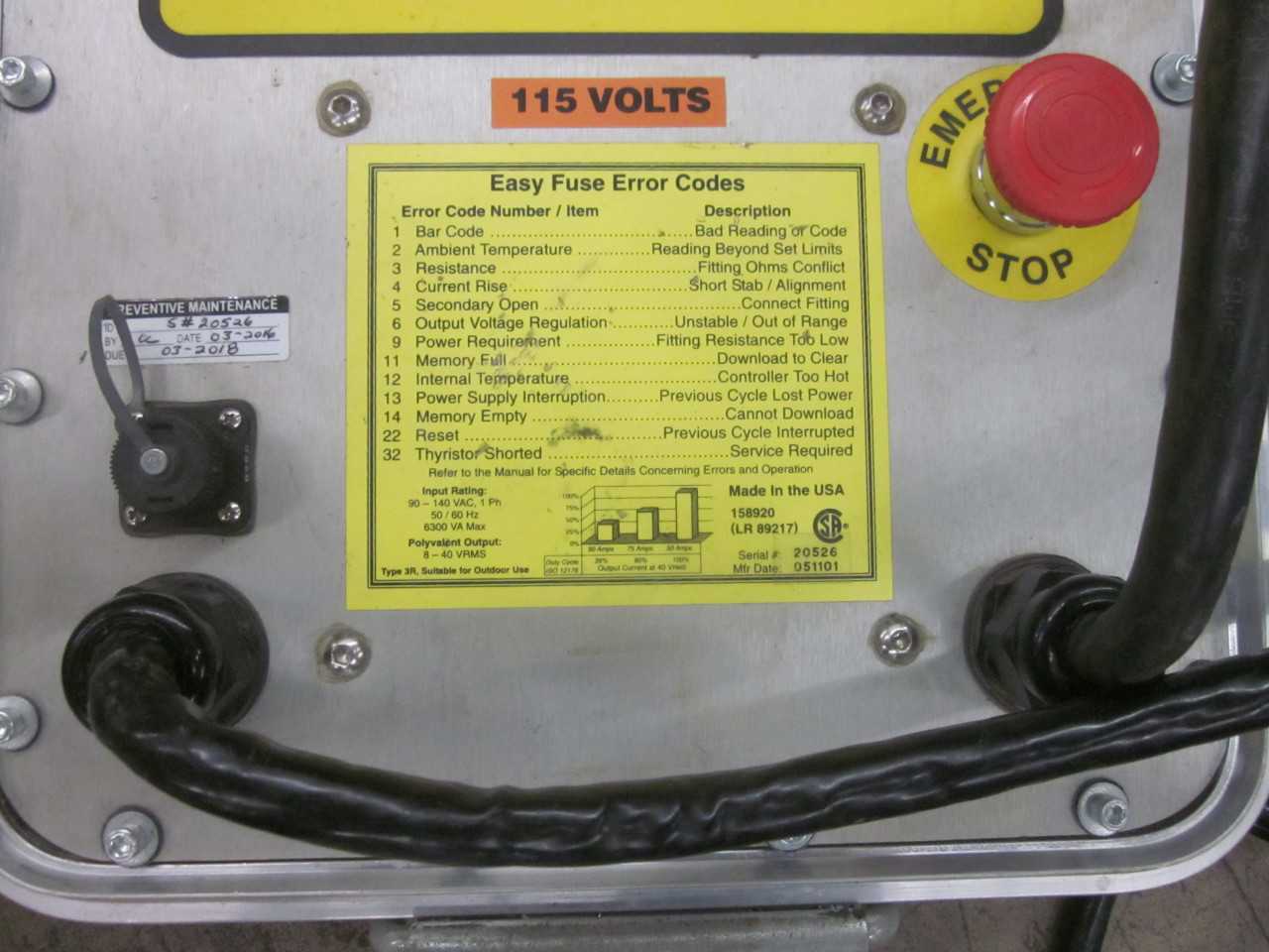Lot of 9 Central Plastics Easy Fuse Electrofusion Processors - ELECTRIC POWER TOOLS