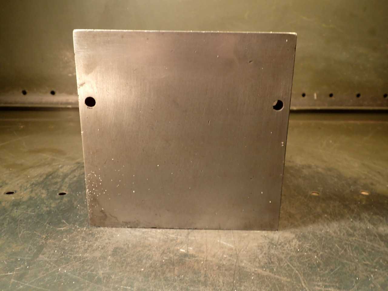 6" x 6" x 6" Cast Right Angle Mill Milling Machinist Set-Up Fixture Block Plate - END MILLS