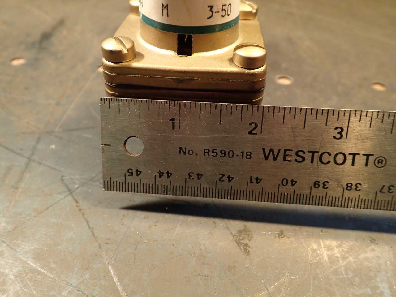 Watts 3-263A Model M 3-50 PSI 3-Way Water #2 Oil Pressure Reducer Regulator: NOS - PRESSURE REDUCING REGULATOR VALVE