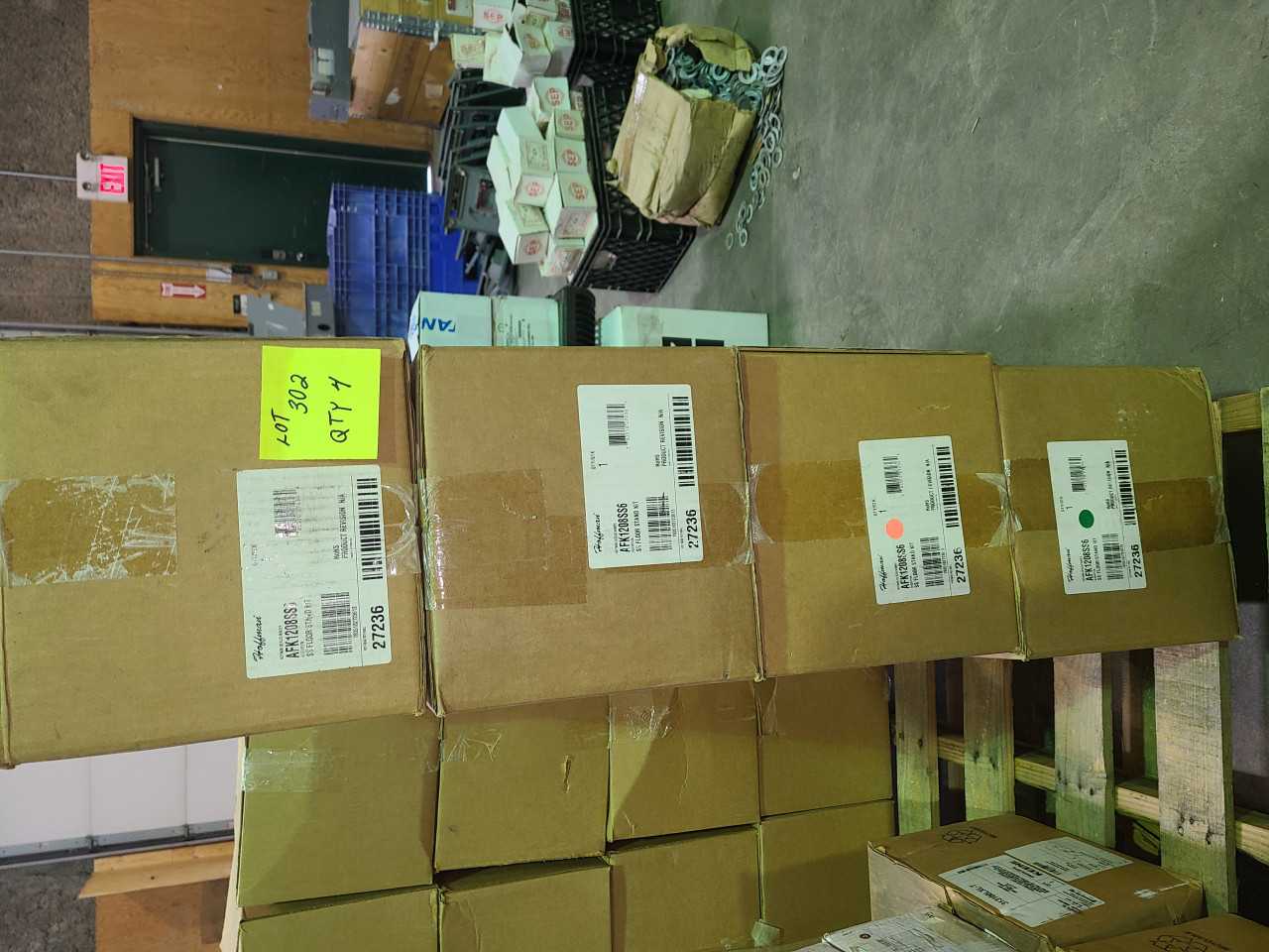 AFK1208SS6 SS STAND FLOOR KIT QTY 4 - ELECTRICAL COMPONENTS