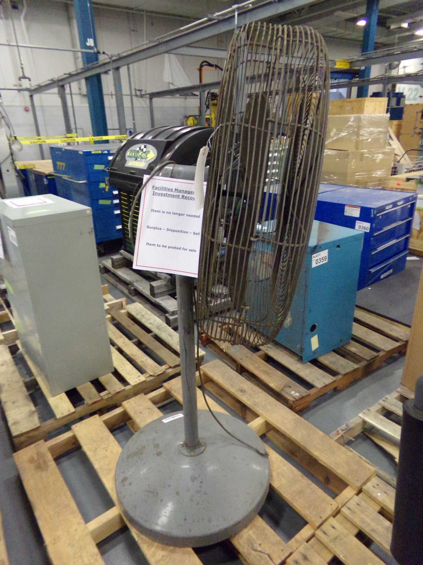 NORTHERN ELECTRIC HE3G088N 2 SPEED STANDING FAN - TEMPERATURE CONTROL COMPONENTS