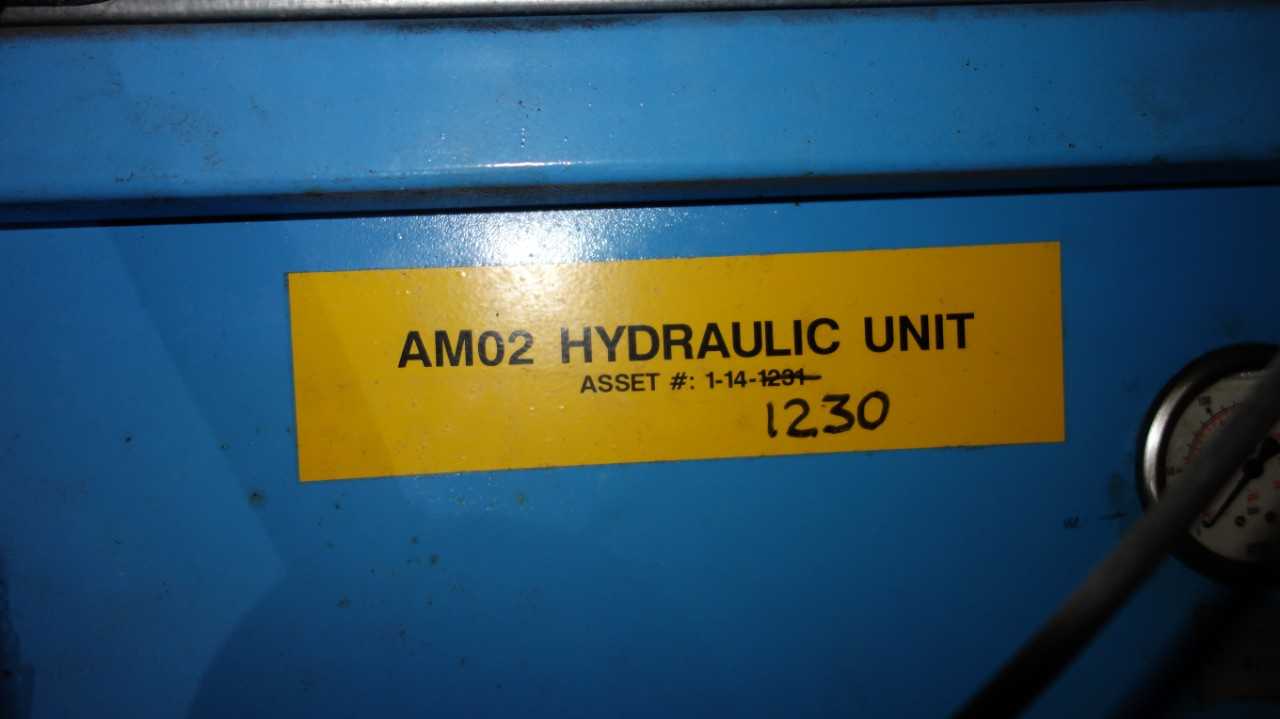 HEINZ GmbH HYDRAULIC UNIT 14-1230 / 14-1231 TWISTER AM03 - HYDRAULIC PARTS