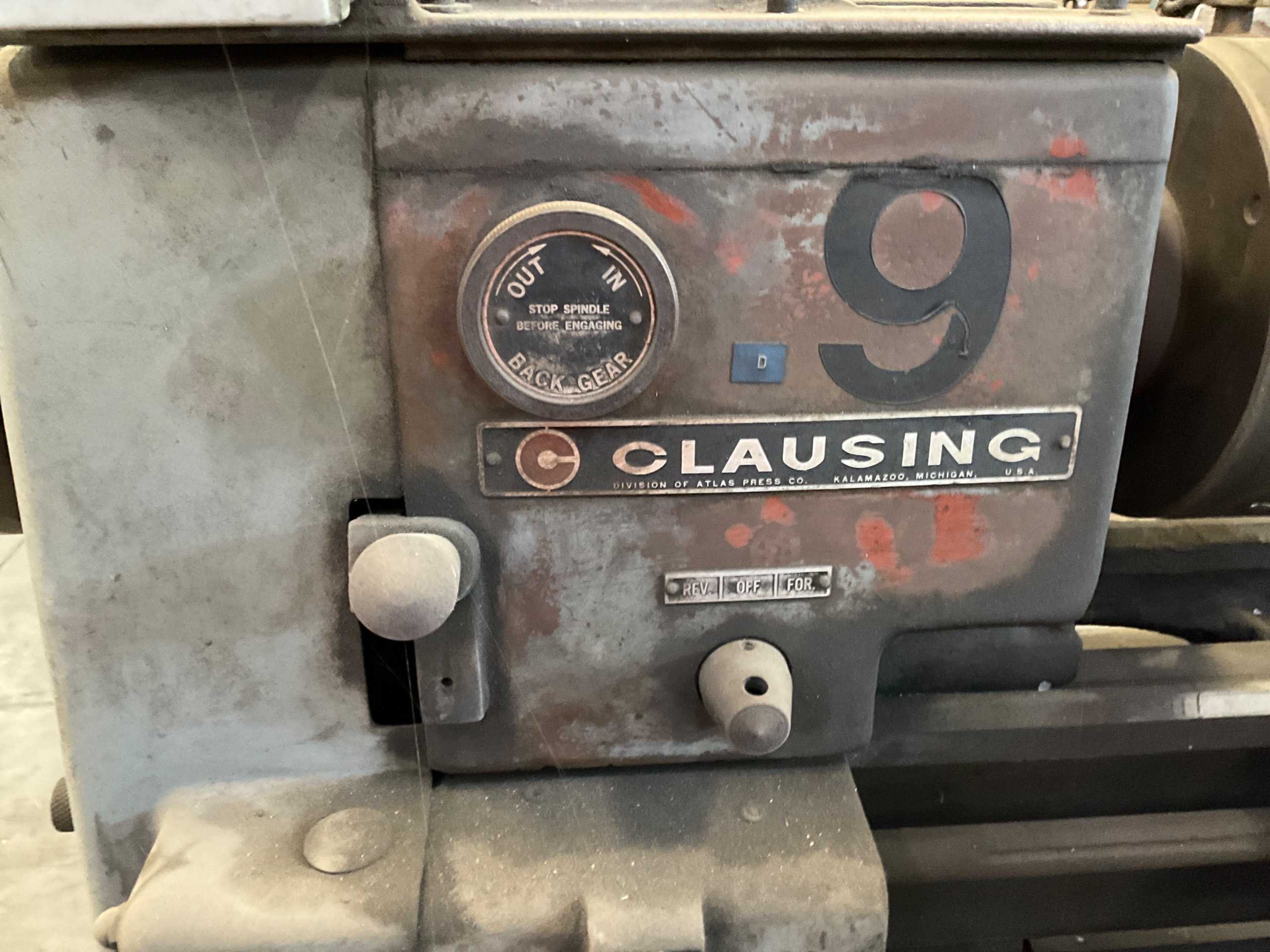 CLAUSING 5914 MANUAL LATHE