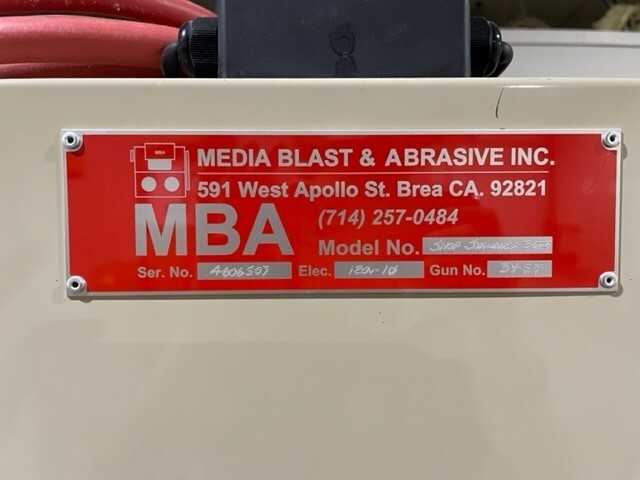 MediaBlast USA Made Abrasive Sand Blast Cabinet (2491136) FWB - MACHINE TOOLING