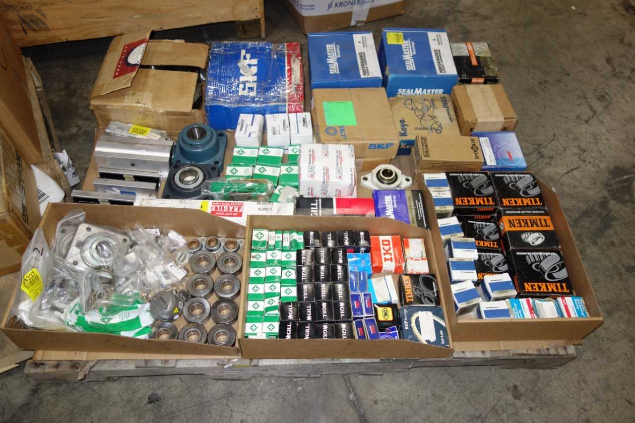 PALLET OF ASSORTED BEARINGS - BEARINGS