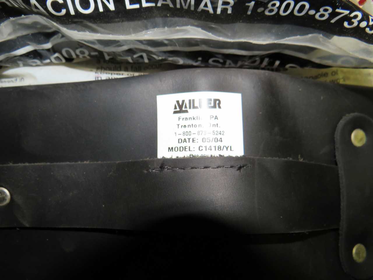 LOT OF 2 MILLER CABLE COVER PROTECTORS - C1418/YL, C1426/BK - WELDING EQUIPMENT