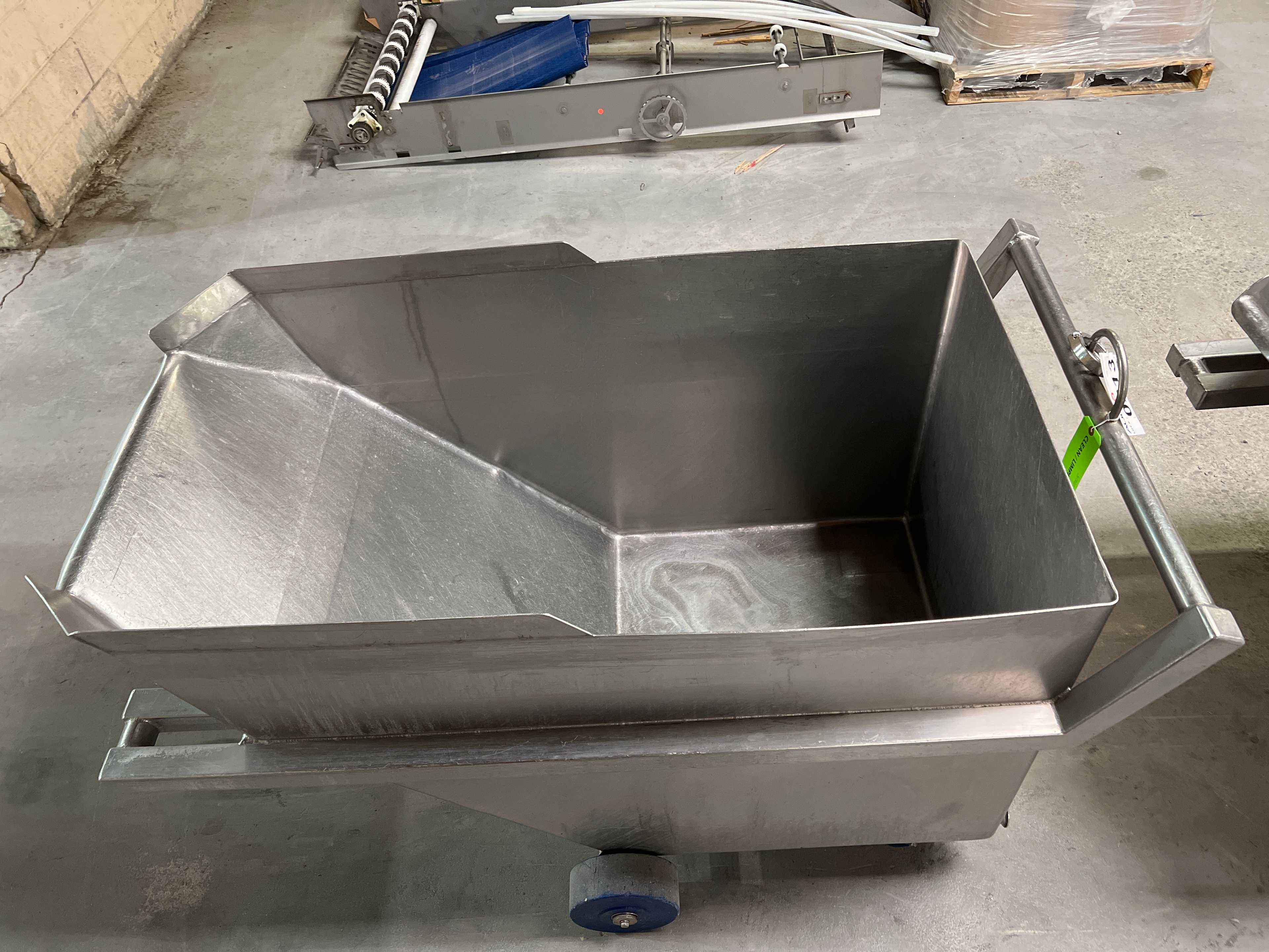 Stainless Steel Dump Cart Hopper