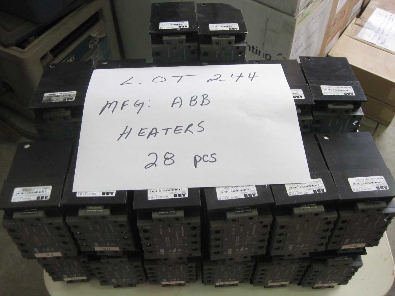 ABB HEATER ( QTY 28 ) - TEMPERATURE CONTROL COMPONENTS