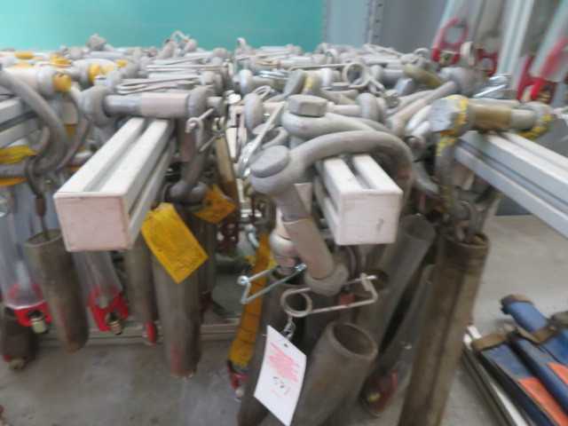 Rigging Items (Lot) and aluminum table on wheels - MISCELLANEOUS