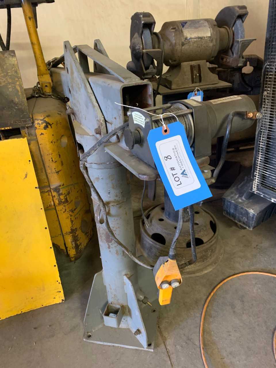 Electric Wench with Heavy Stand - ELECTRIC POWER TOOLS