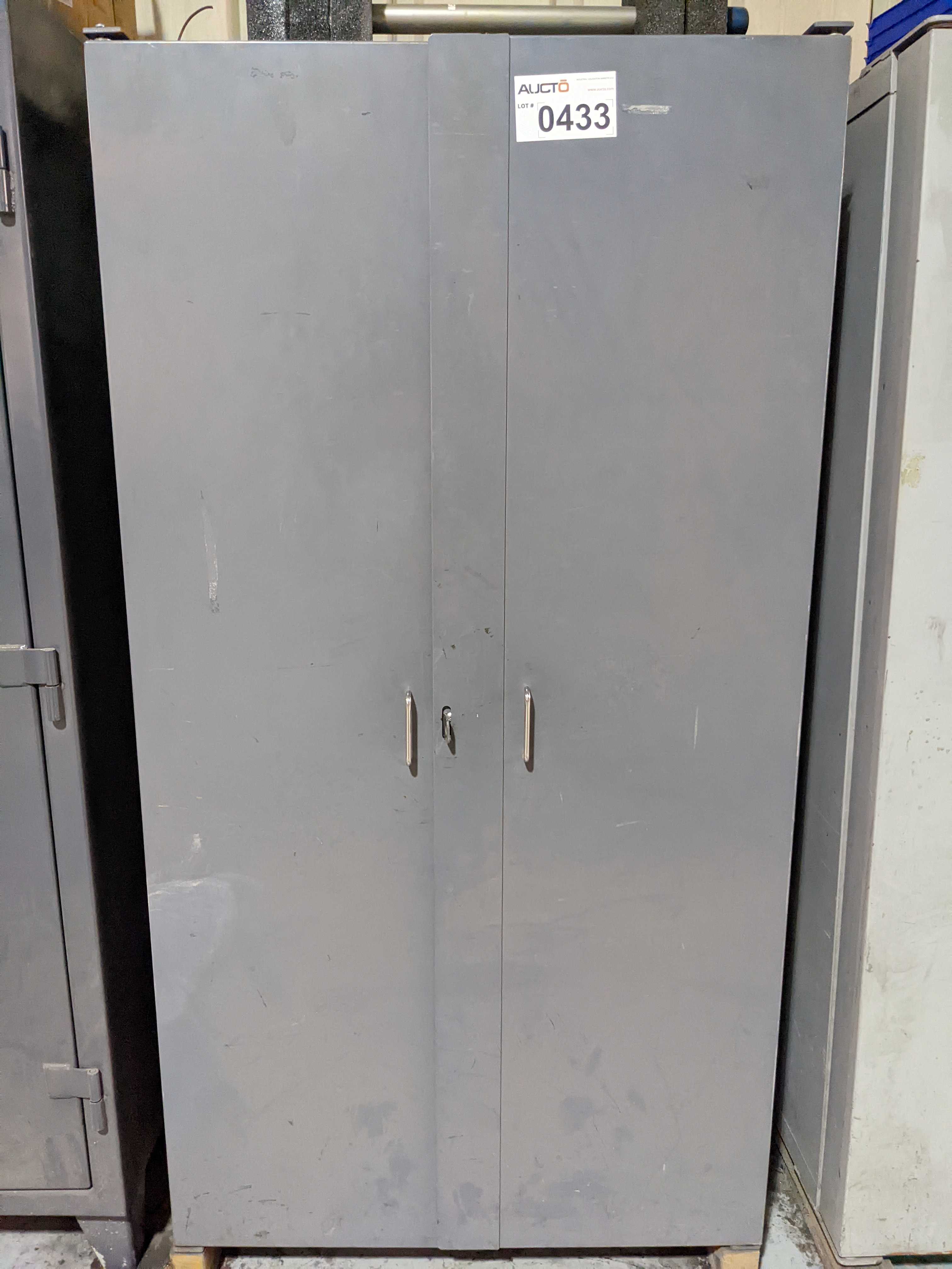 CABINET AND CONTENTS - INDUSTRIAL PARTS