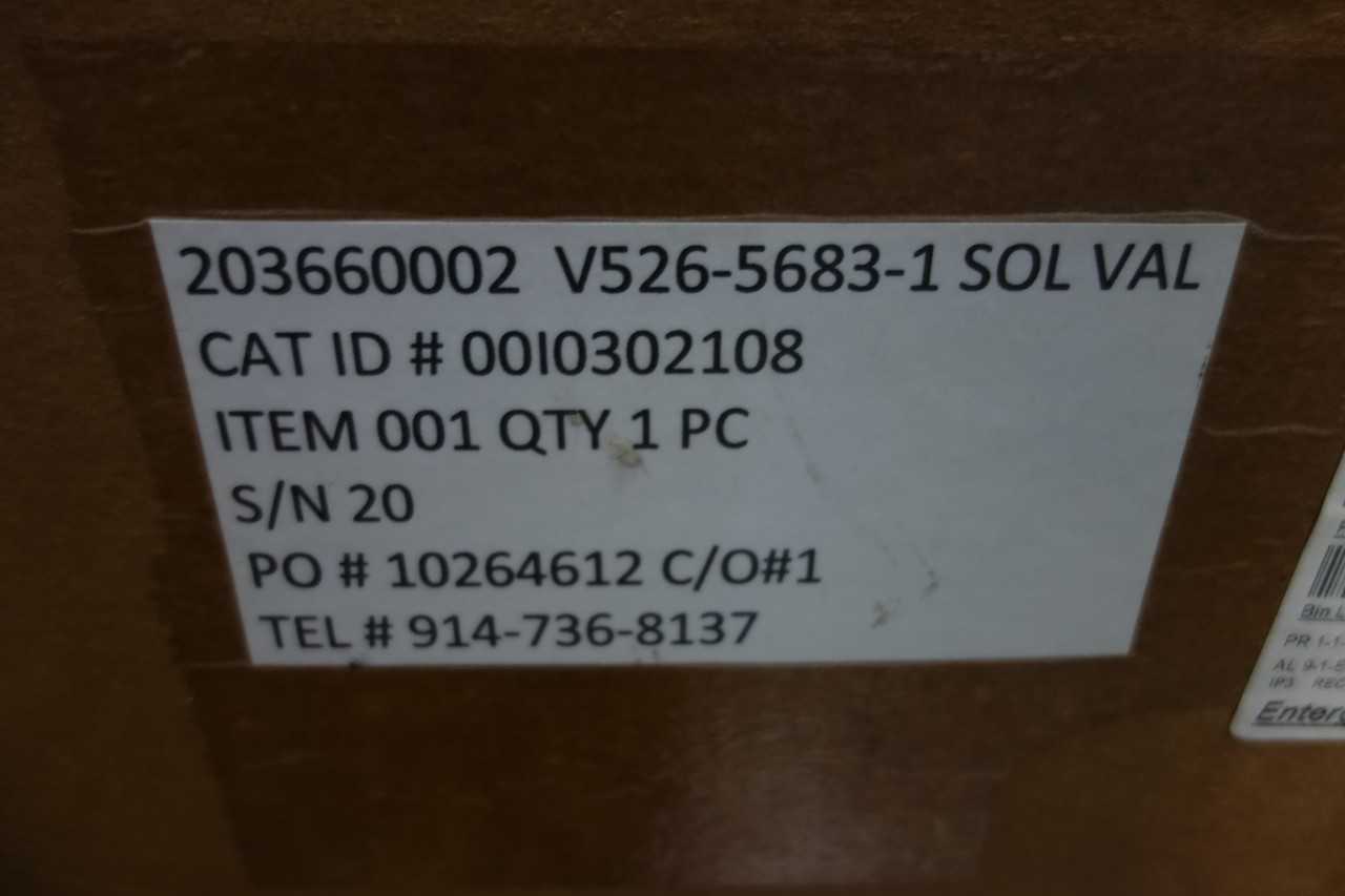 LOT OF 4 VALCOR SOLENOID VALVES - SOLENOID VALVE