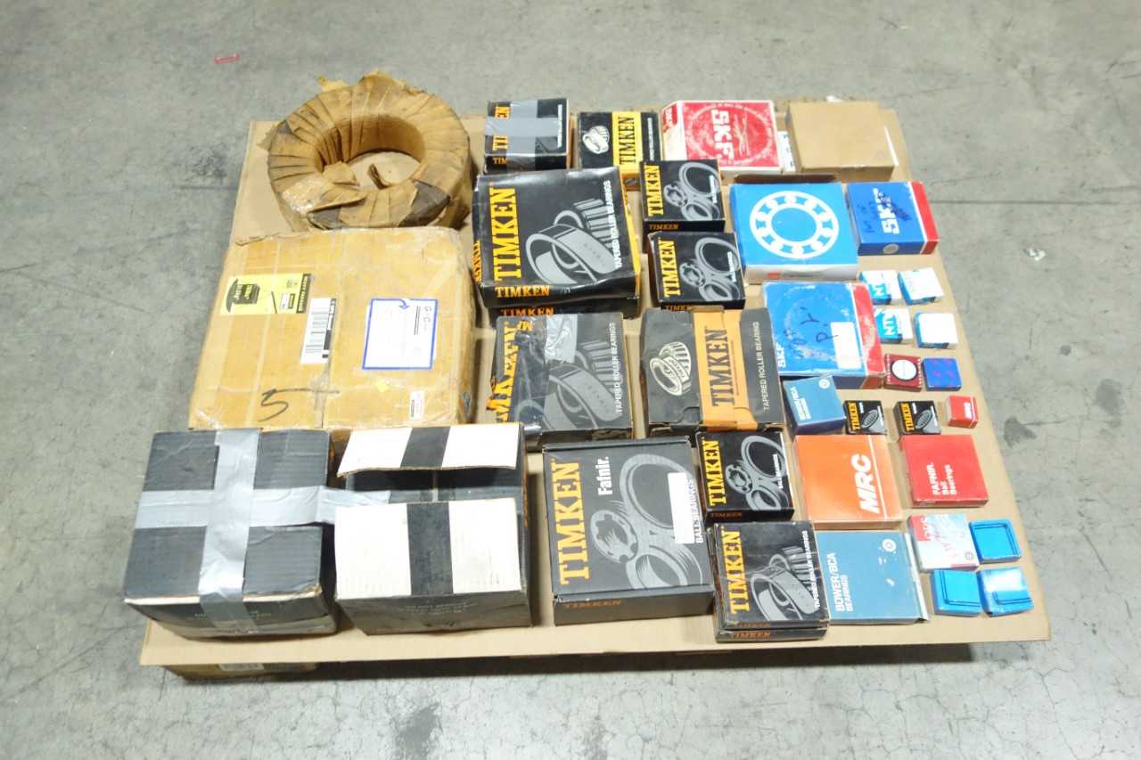 PALLET OF ASSORTED ROLLER BEARINGS - BEARINGS