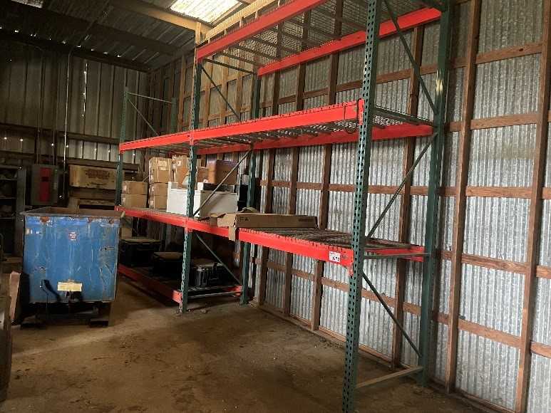 LOT OF SHELVING - SHELVING