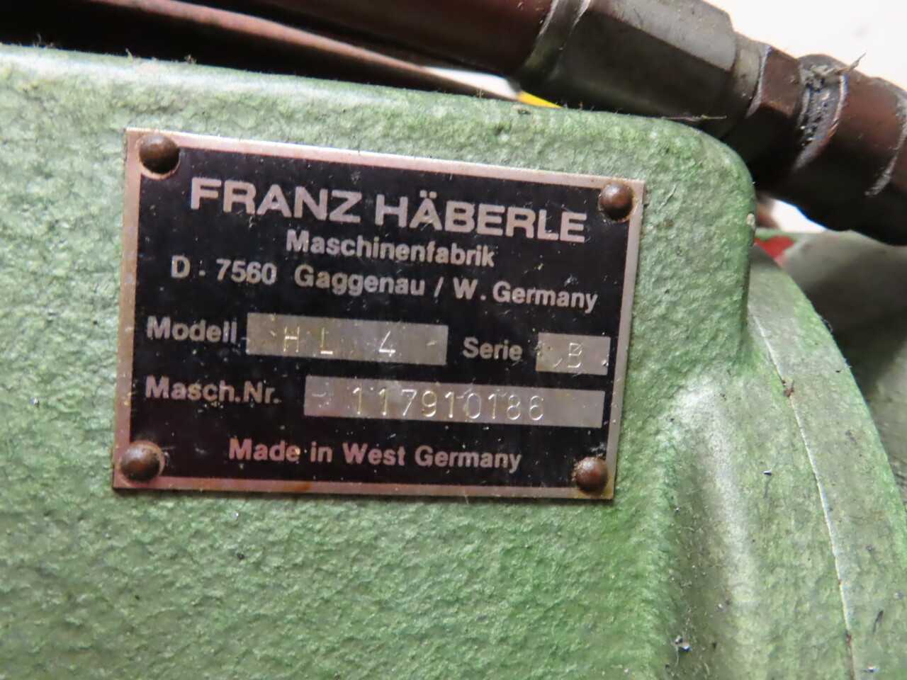 Franz Haberle Cold Saw - METAL SAWS