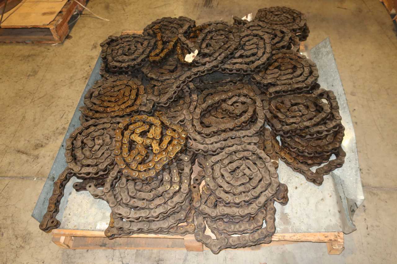 1 PALLET OF ASSORTED ROLLER CHAINS - ROLLER CHAIN