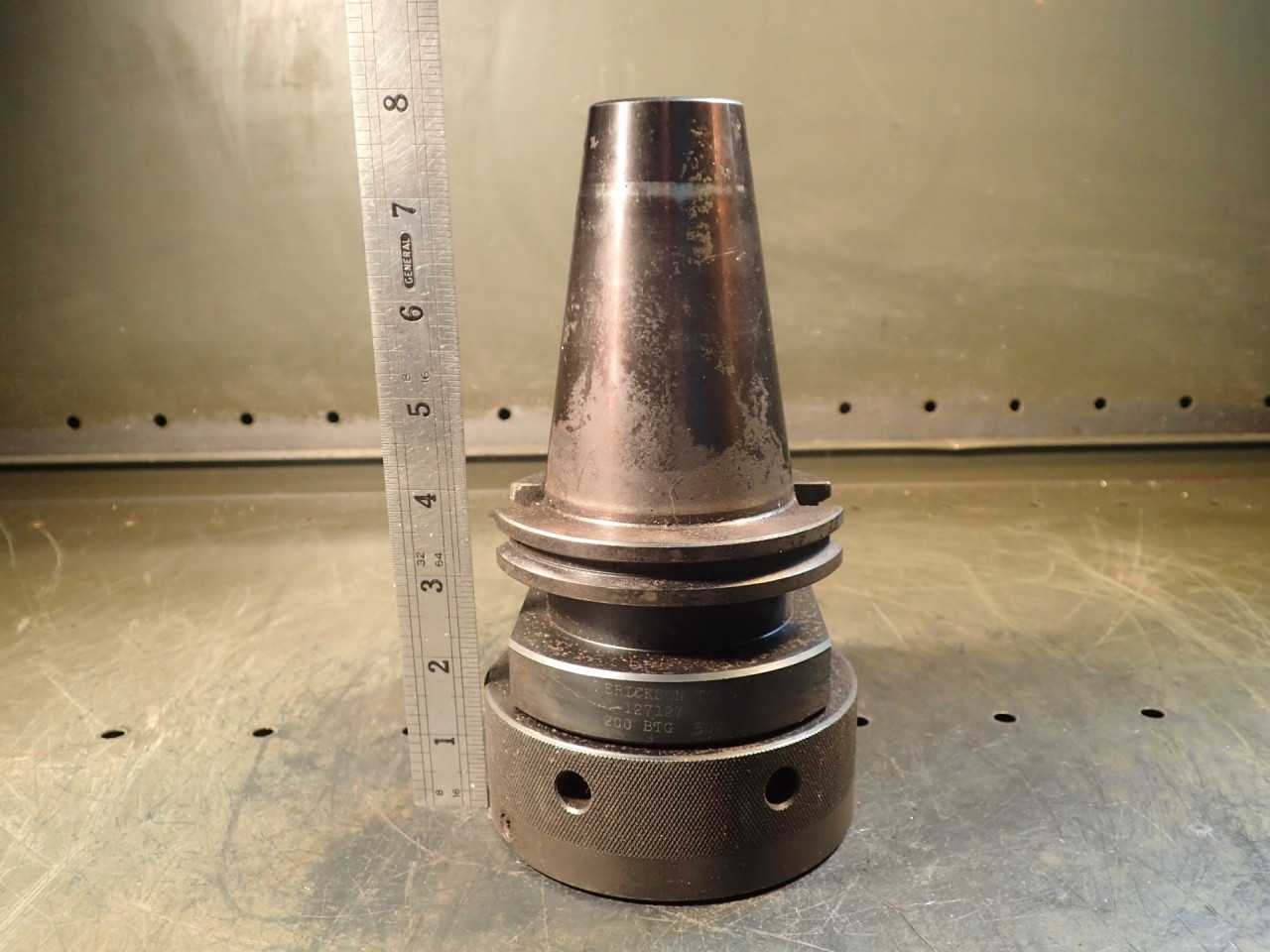 Erickson TG-200 Collet Chuck CAT-50 Taper Shank 200-BTG-50V, Used Good Condition - HOLEMAKING TOOLS