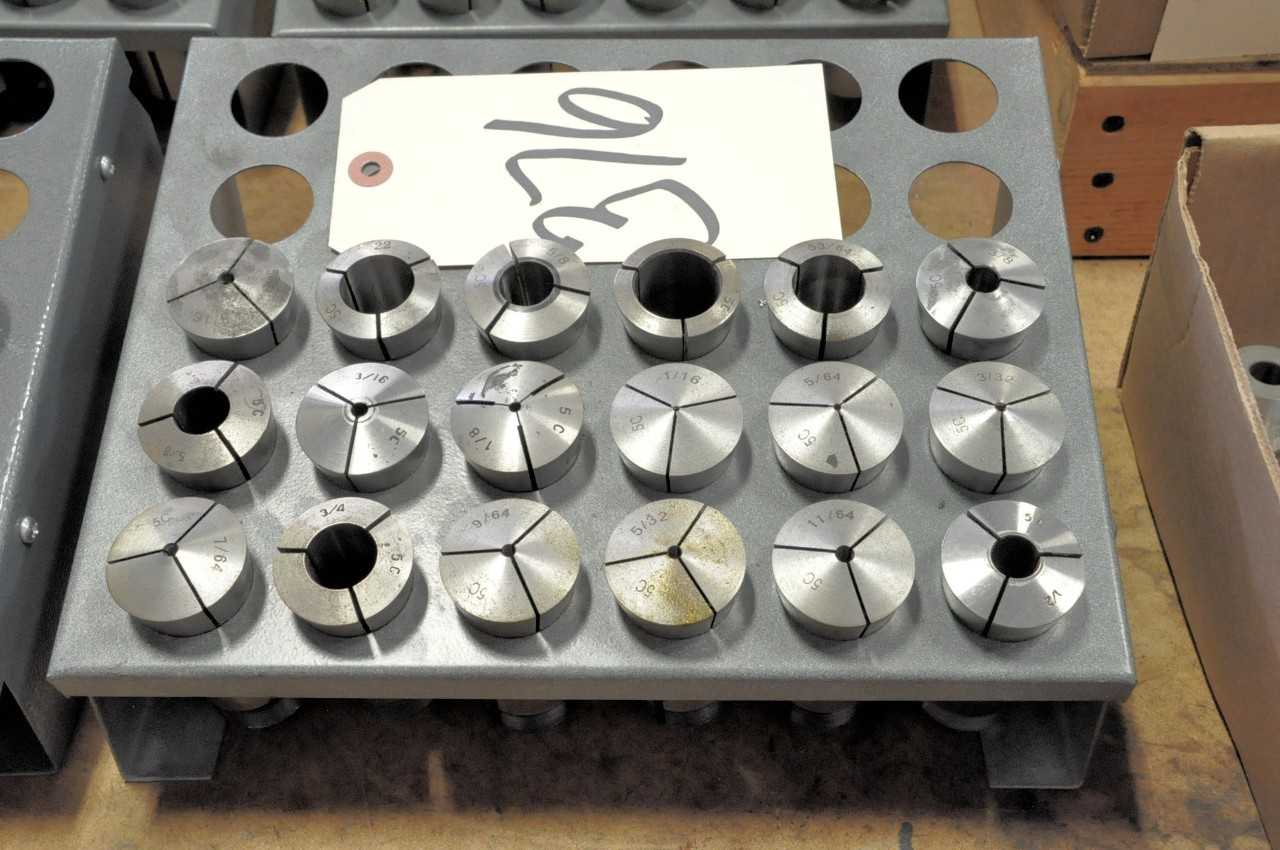 18-Piece 5C Collet Set with Stand - ELECTRIC POWER TOOLS