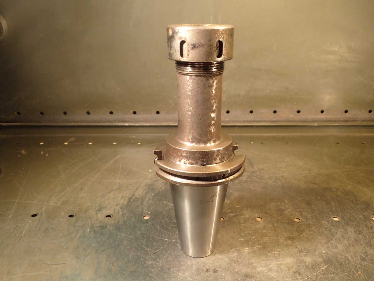 GS CAT50 TG100-5.50" TG-100 Collet Chuck: 5-1/2" Projection, CAT-50 Taper Shank - MACHINING ACCESSORIES & TOOLING