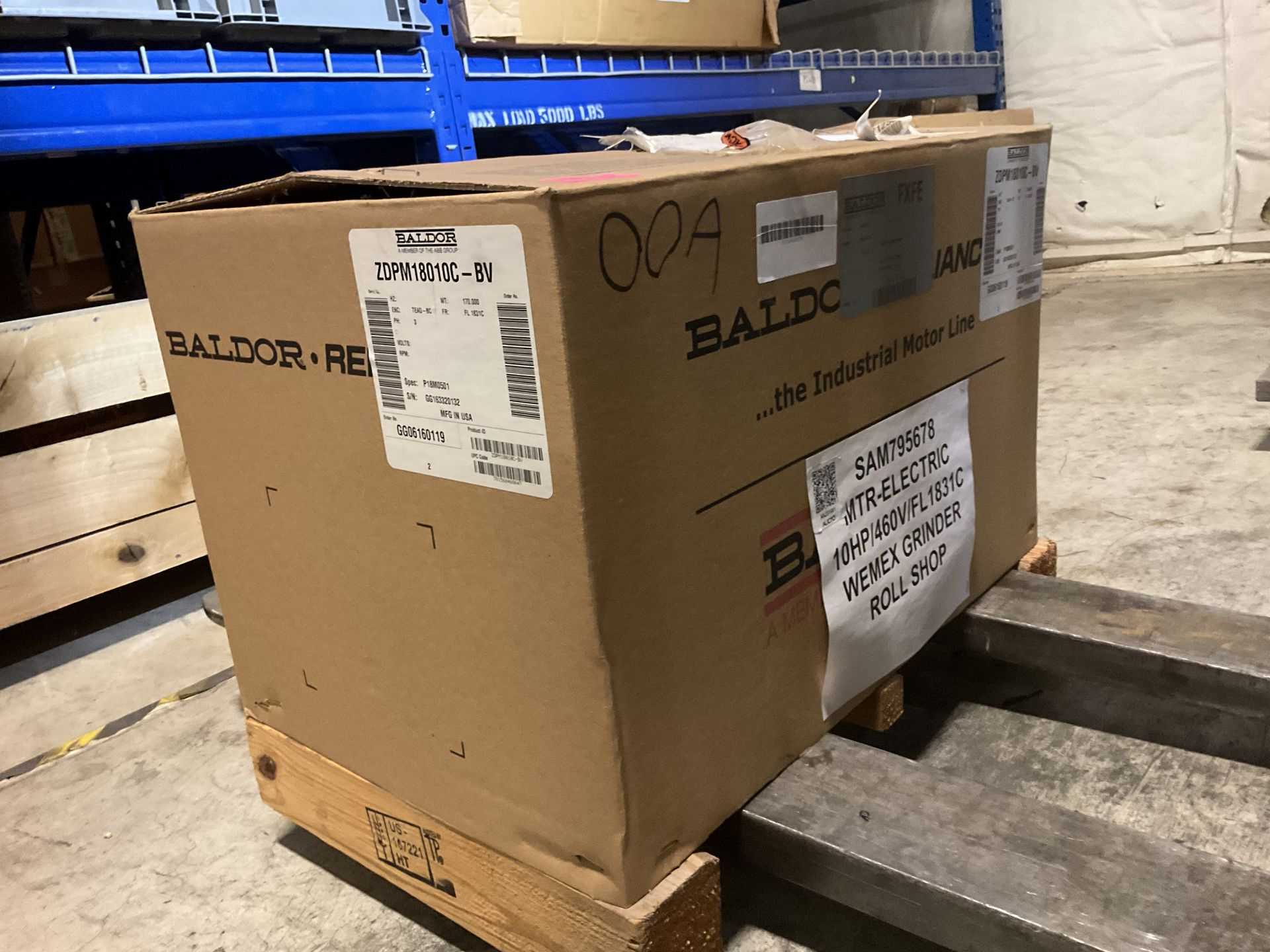BALDOR RELIANCE ZDPM18010C-BV ELECTRIC MOTOR - ELECTRIC MOTORS BALDOR RELIANCE ZDPM18010C-BV ELECTRIC MOTOR - ELECTRIC MOTORS