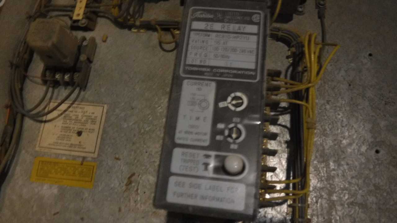 Toshiba AC Combination Motor Starter - ELECTRICAL COMPONENTS