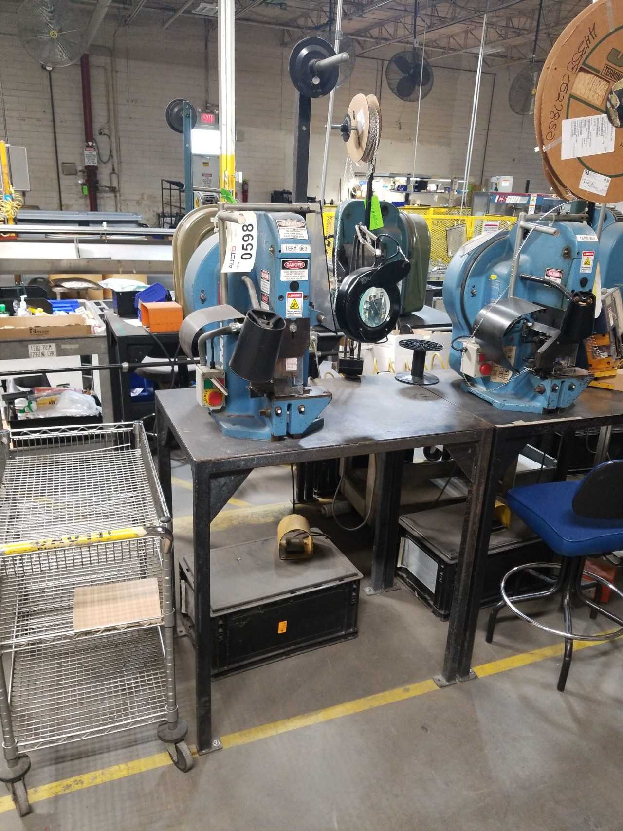 AMP 2-565435-2BC AMP-O-LECTRIC K-PRESS Machine Terminator - PLANT & FACILITY EQUIPMENT