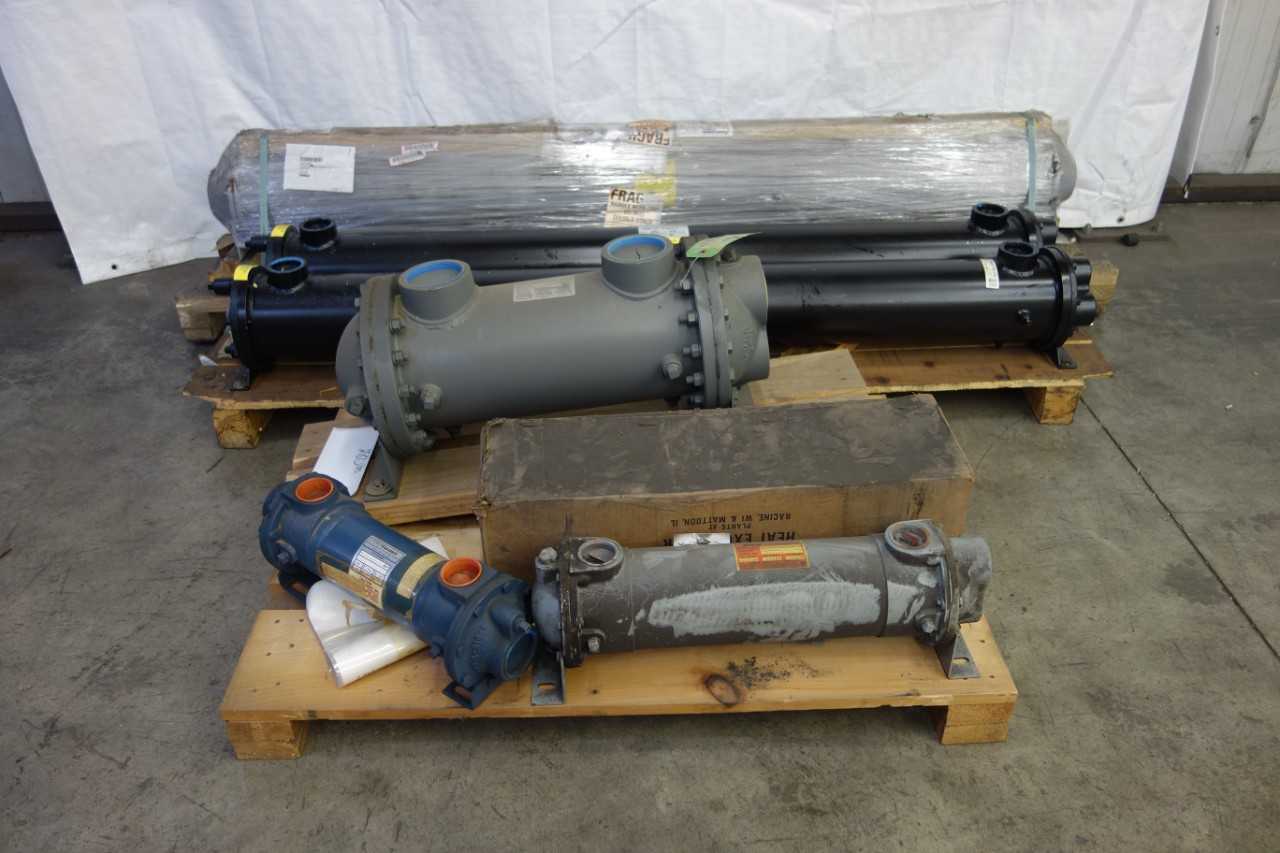 LOT OF ASSORTED HEAT EXCHANGERS