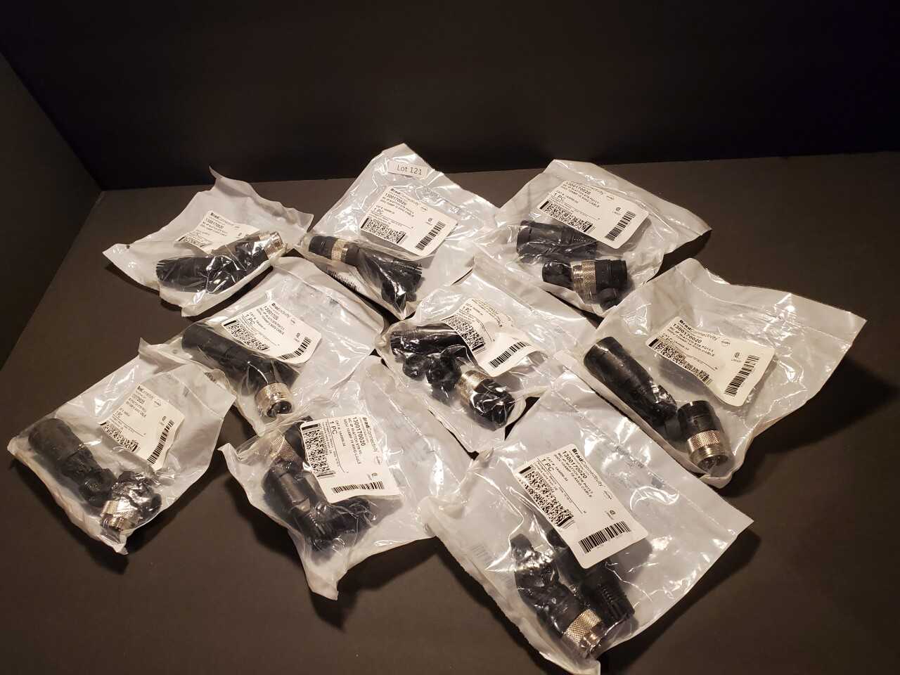 Lot of 9 BRAD CONNECTIVITY 1300170020 CONNECTOR - INDUSTRIAL PARTS