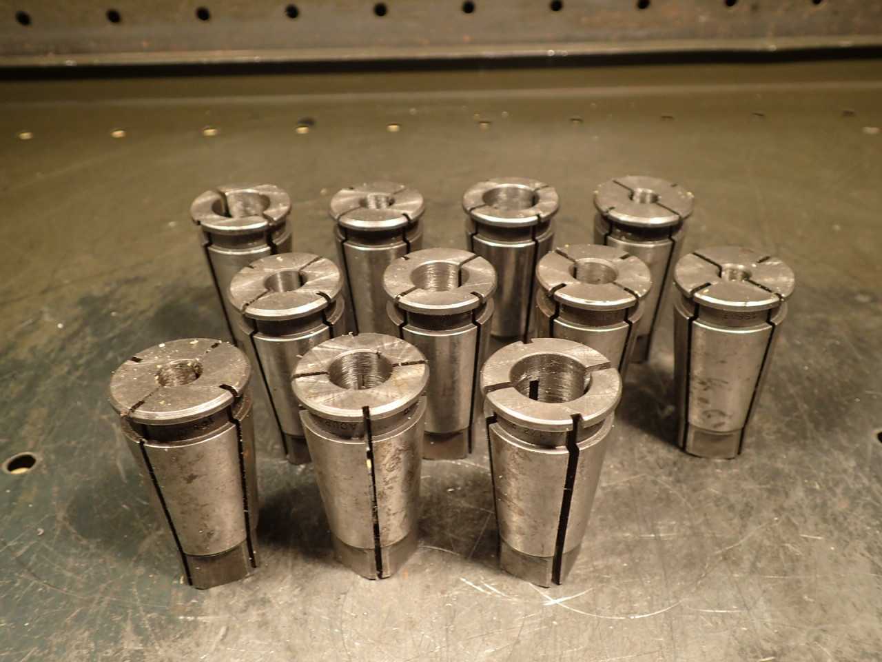 11 Pcs Universal Engineering Acura-Tap Tapping Collets 7/8" Cap Series - HOLEMAKING TOOLS