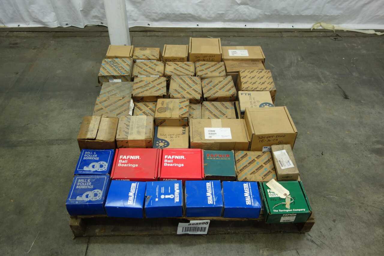 PALLET OF ASSORTED BEARINGS - BEARINGS