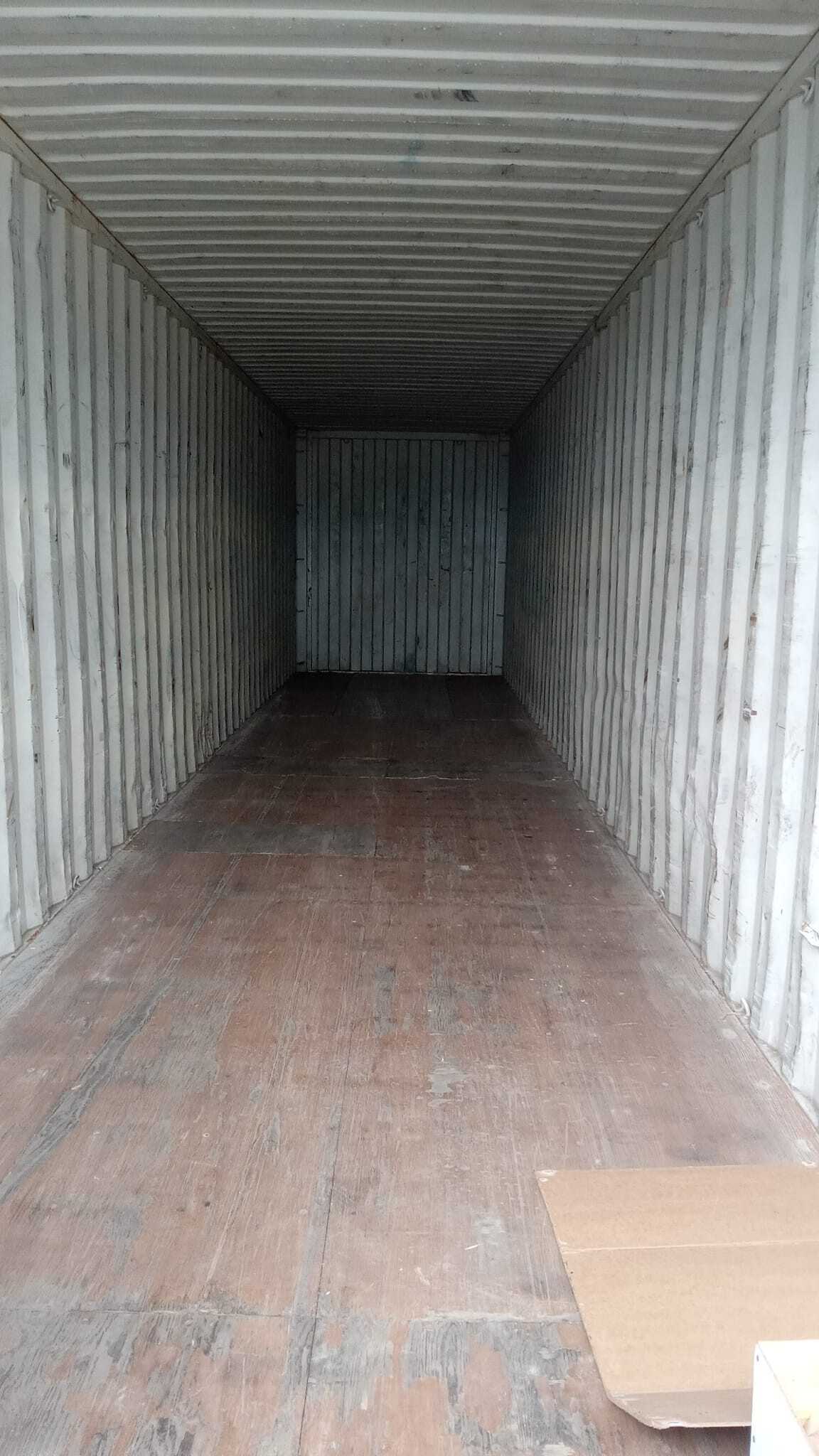 40 ft Container - Empty - INDUSTRIAL PARTS