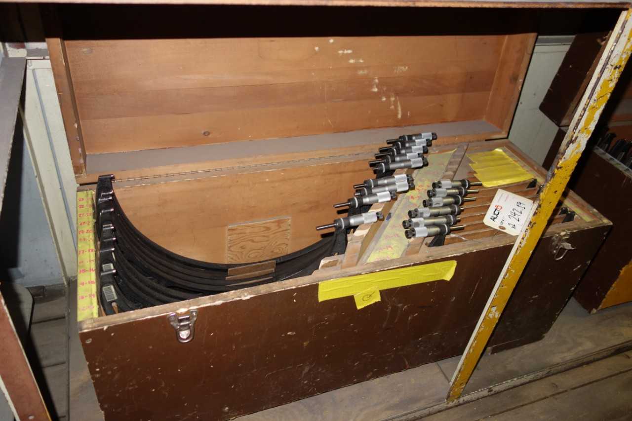 Lot of 2 Starrett 436 Micrometer Sets 6" to 24" - ELECTRIC POWER TOOLS