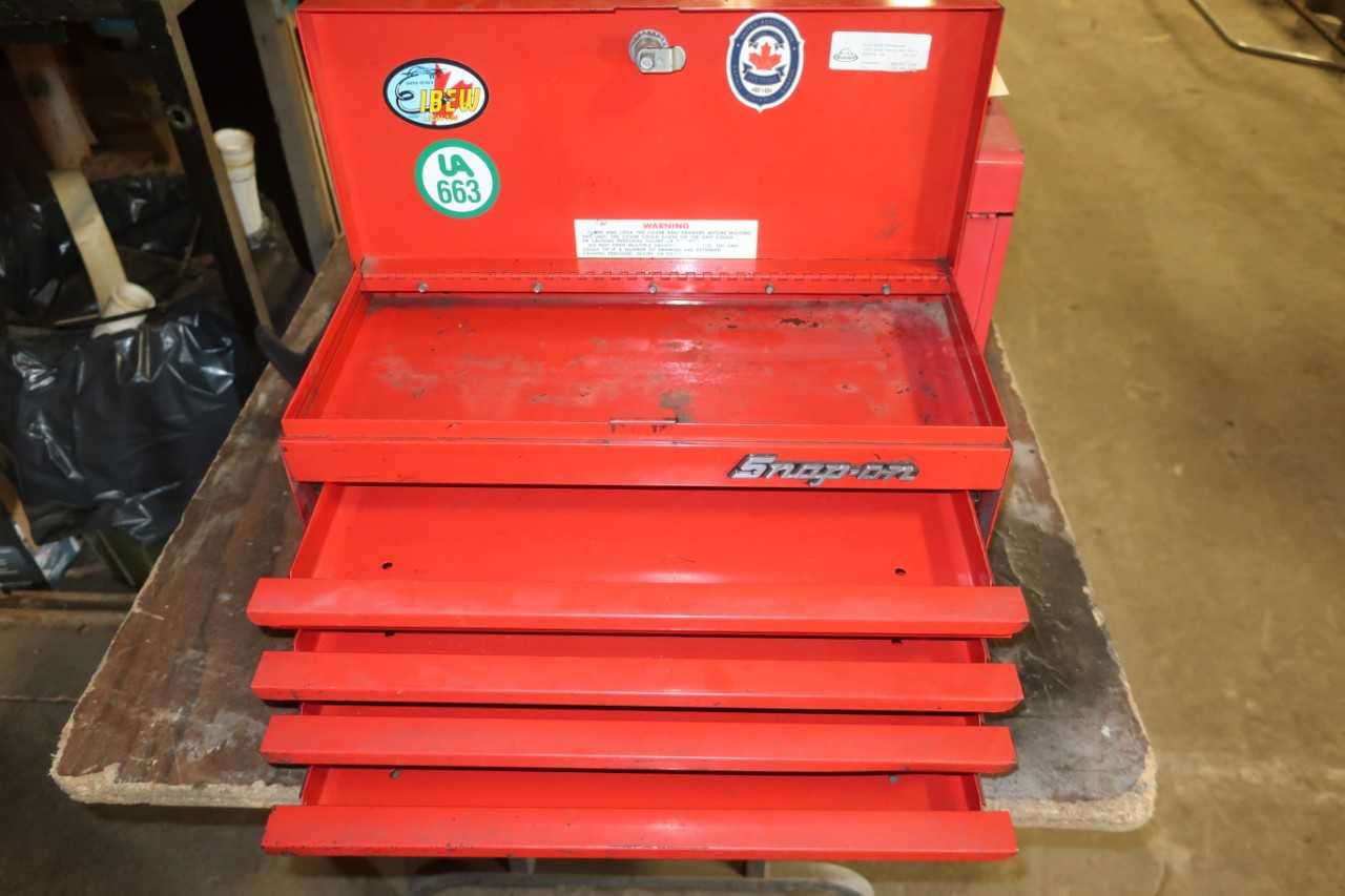 LOT OF 2 ASSORTED TOOL BOXES - TOOL STORAGE