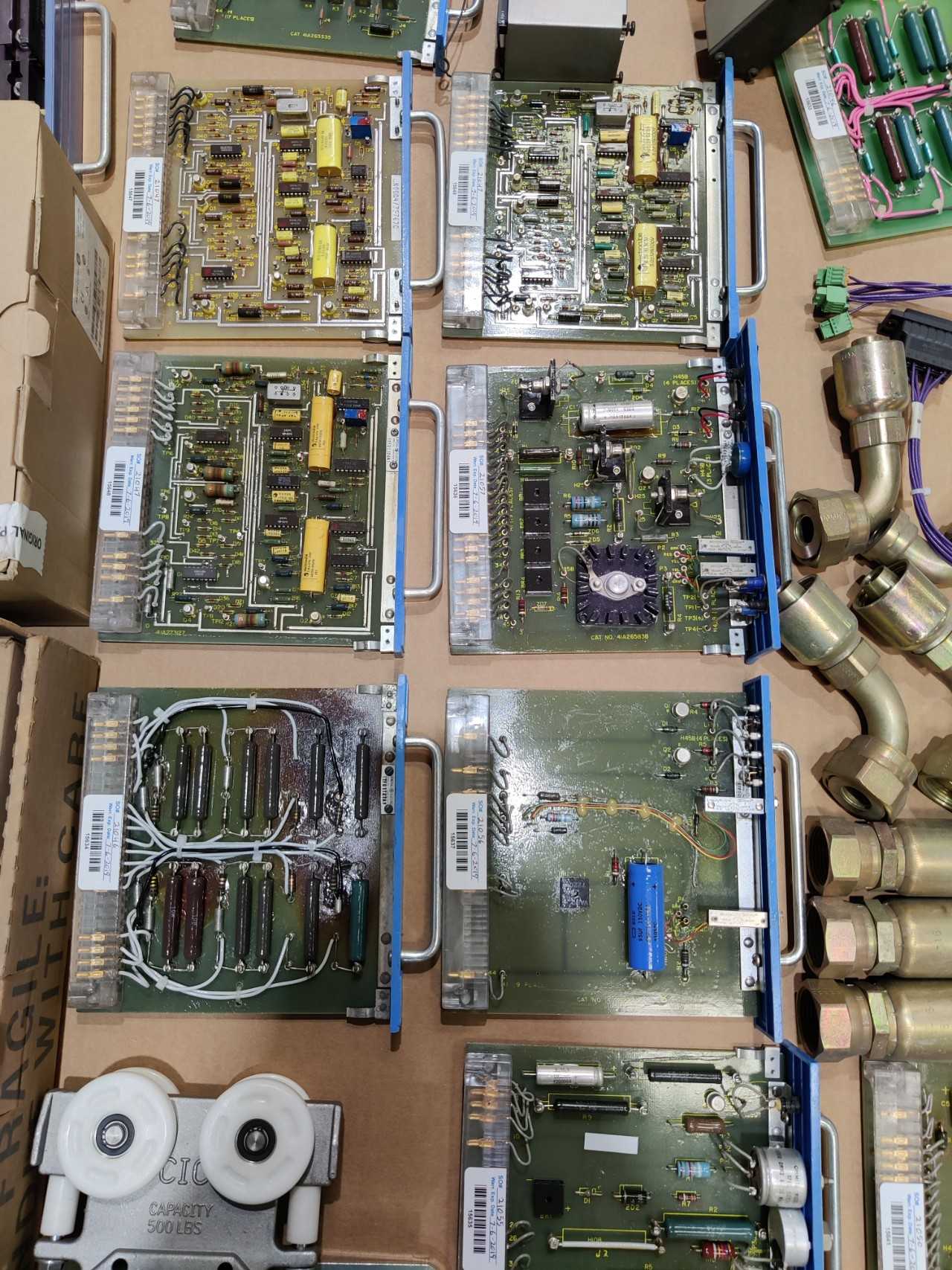 4 PALLETS OF ASSORTED INDUSTRIAL PARTS - INDUSTRIAL PARTS