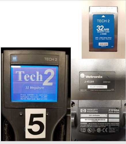 Vetronix GM Tech2 - ELECTRIC POWER TOOLS