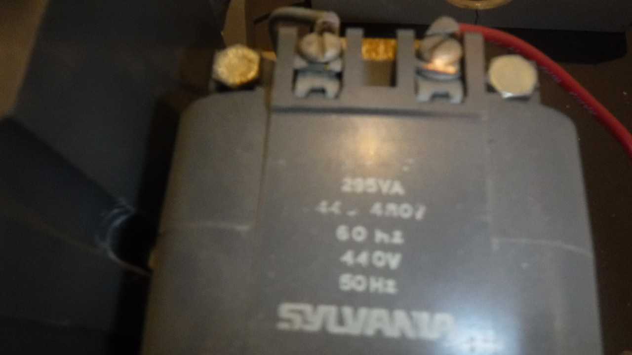 200 HP Sylvania AC Motor Starter - MOTOR CONTROL CENTERS