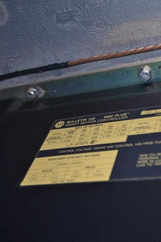 ALLEN BRADLEY 150-A180NCD SMC SOFT STARTER 150HP - MISCELLANEOUS