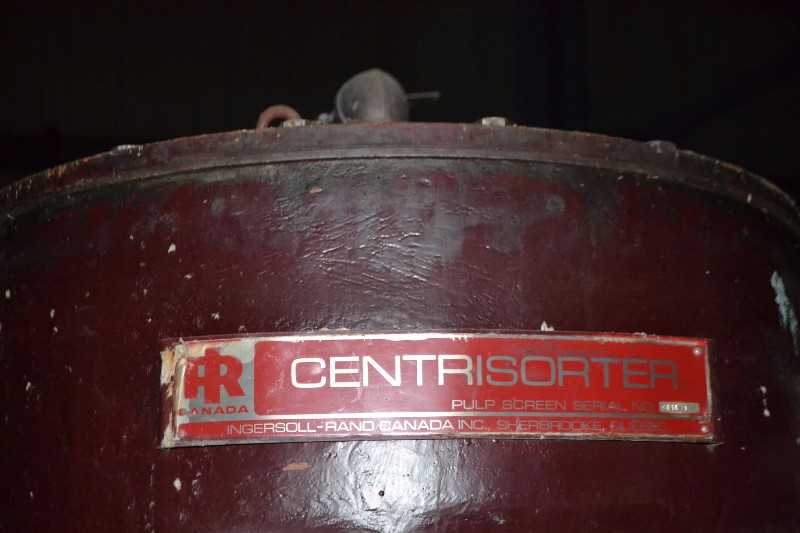 INGERSOL RAND CENTRISORTER PRESSURE SCREEN - MISCELLANEOUS