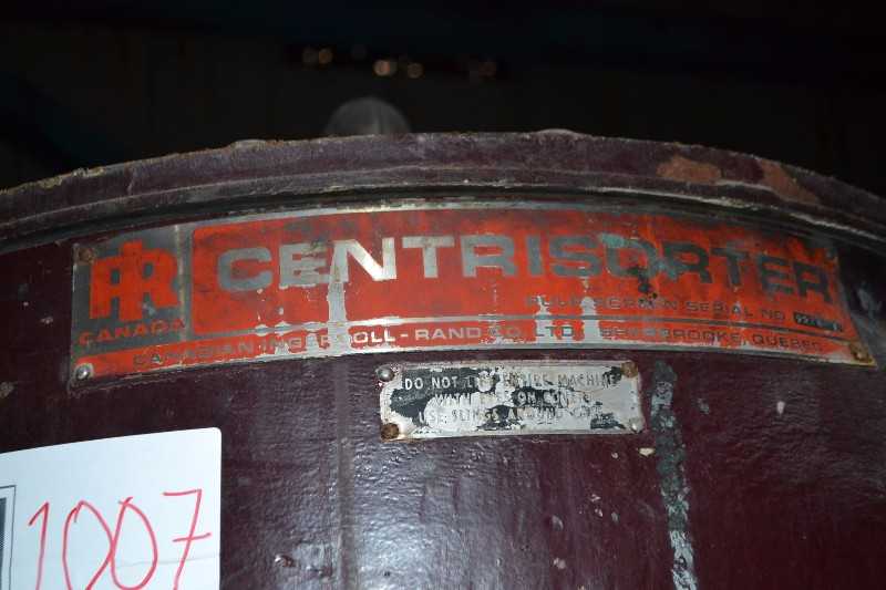 INGERSOL RAND CENTRISORTER PRESSURE SCREEN - MISCELLANEOUS