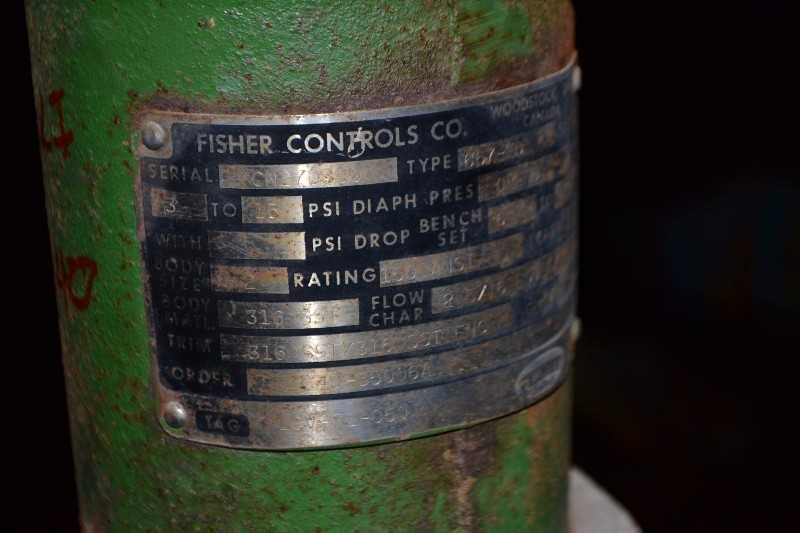 FISHER E-BODY STAINLESS CONTROL VALVE 2 - MISCELLANEOUS