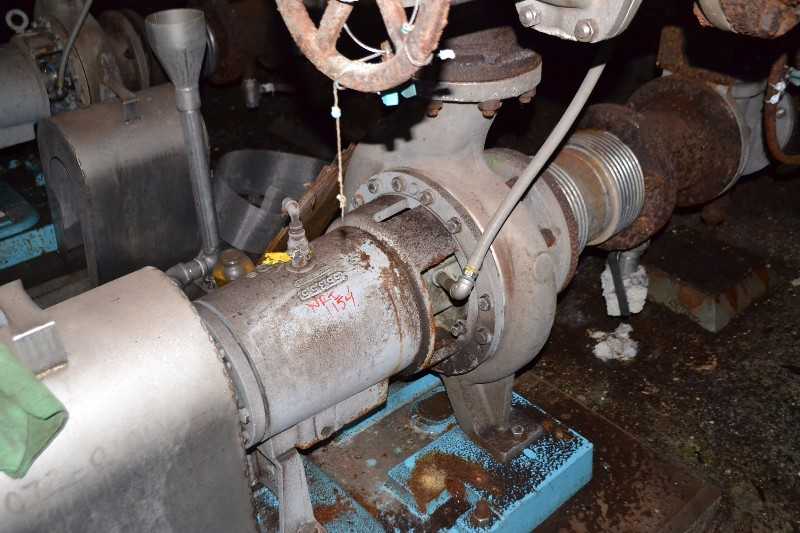 GOULDS 3196XLT 8X10-15 STAINLESS CENTRIFUGAL PUMP 3000GPM 186FT - MISCELLANEOUS