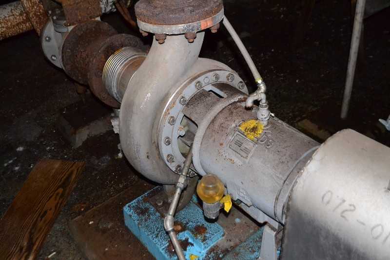 GOULDS 3196XLT 8X10-15 STAINLESS CENTRIFUGAL PUMP 3000GPM 186FT - MISCELLANEOUS