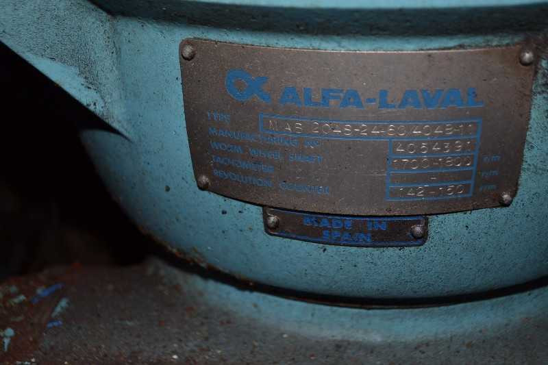 ALFA LAVAL A AB 204S-24-60/4048-11 - MISCELLANEOUS