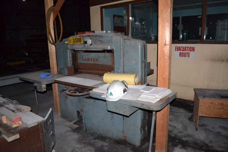 LAWSON 39IN PULP CUTTER - MISCELLANEOUS