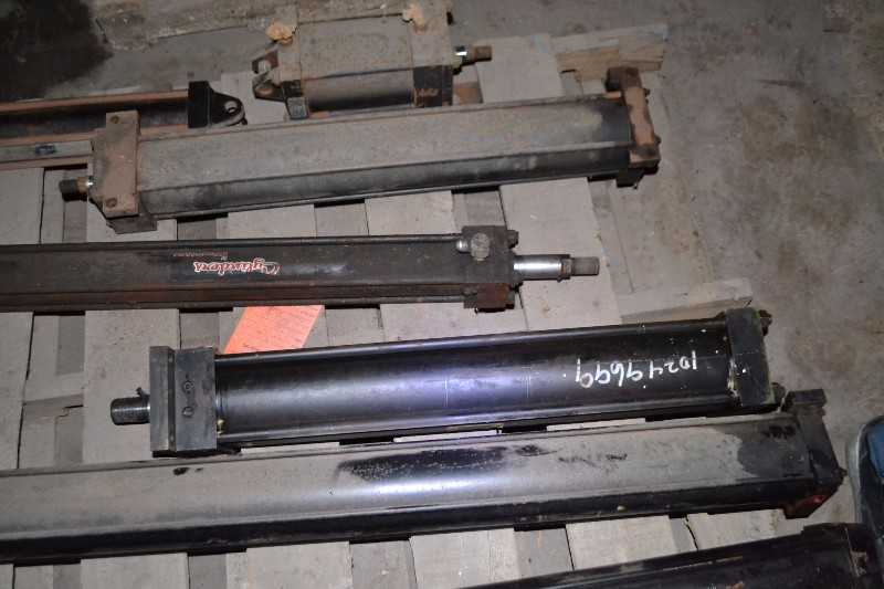 HYDROLINE PNUEMATIC CYLINDERS LOT OF 7 - MISCELLANEOUS