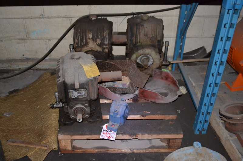 3X HAMILTON GEAR AND MACHINE 51BF 11.5:1 GEAR REDUCER  - MISCELLANEOUS